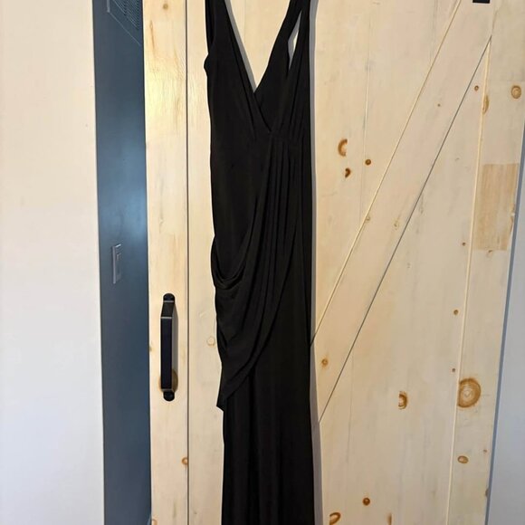 Rwvolve X Katie May Leo Gown in Black. Like new. - Picture 5 of 9